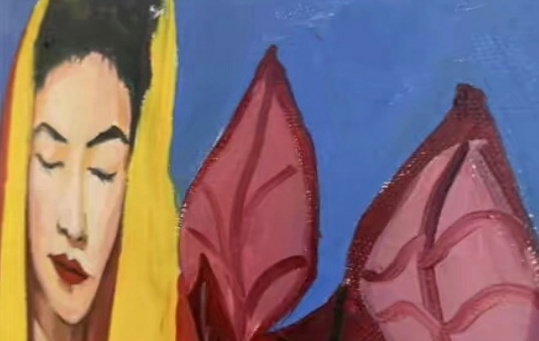 李嫣为王菲画像，原来可以这么甜！