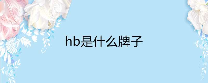 hb是什么牌子