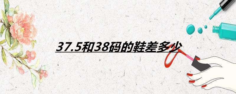 37.5和38码的鞋差多少