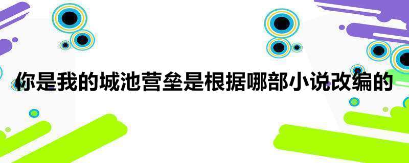 你是我的城池营垒是根据哪部小说改编的