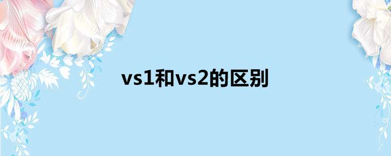 vs1和vs2的区别