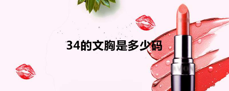 34的文胸是多少码