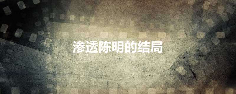 渗透陈明的结局