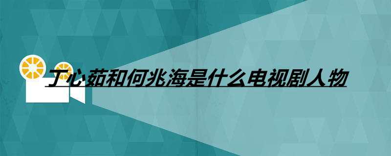丁心茹和何兆海是什么电视剧人物