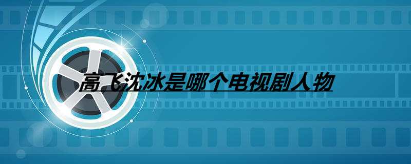 高飞沈冰是哪个电视剧人物