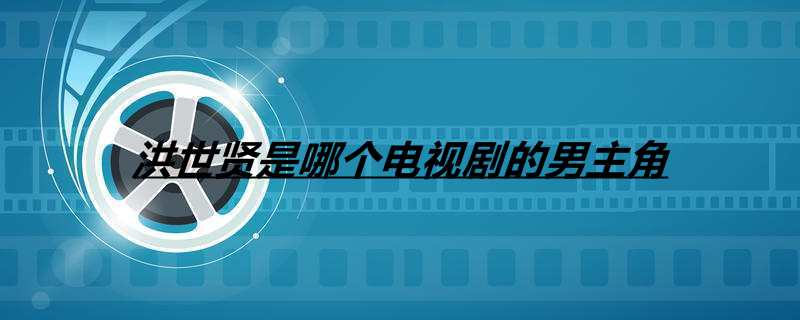 洪世贤是哪个电视剧的男主角