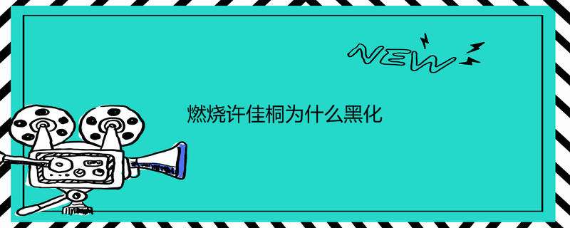 燃烧许佳桐为什么黑化