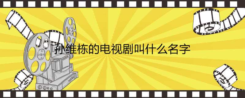 孙维栋的电视剧叫什么名字