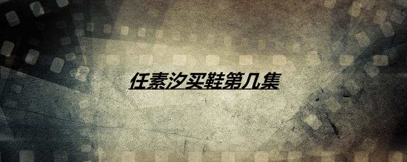 任素汐买鞋第几集