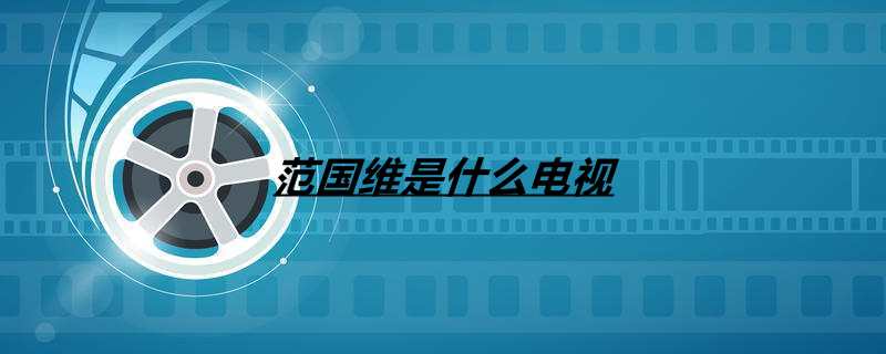 范国维是什么电视