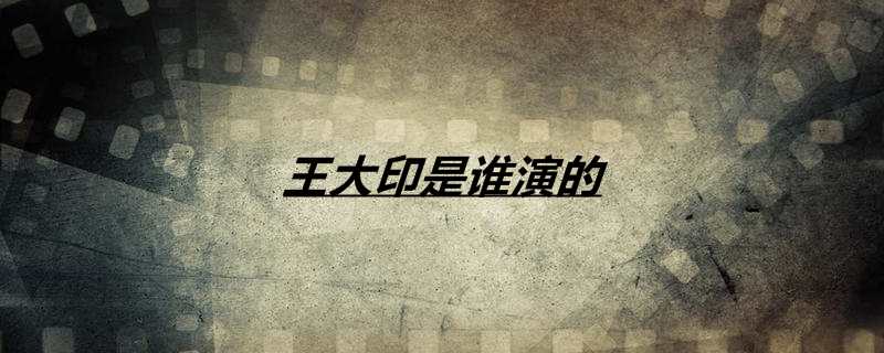 王大印是谁演的