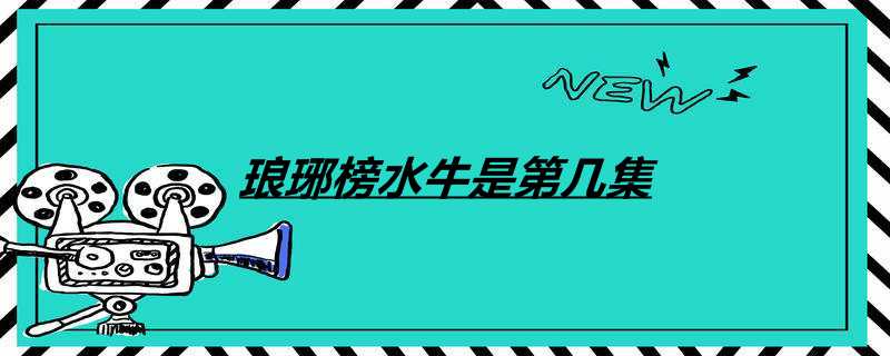 琅琊榜水牛是第几集