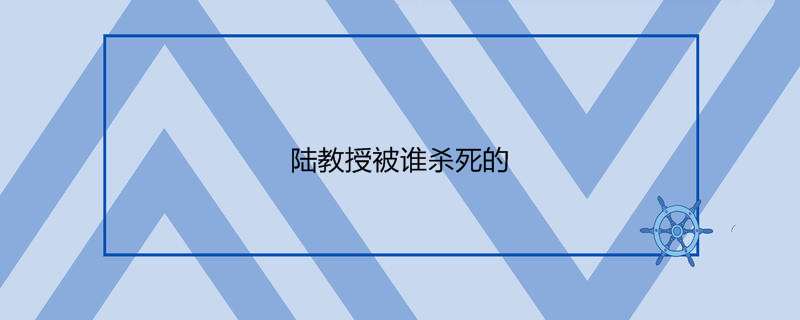 陆教授被谁杀死的