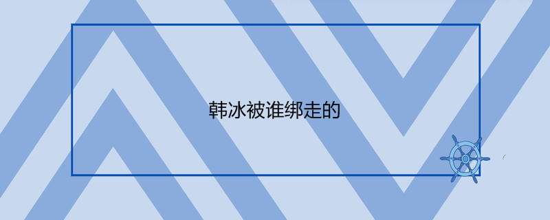 韩冰被谁绑走的