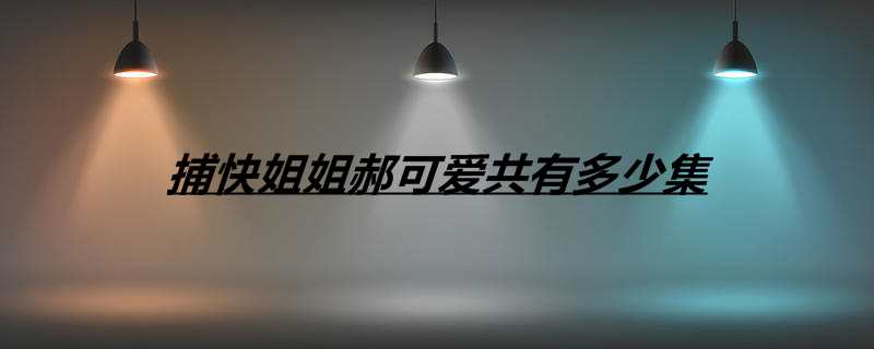 捕快姐姐郝可爱共有多少集