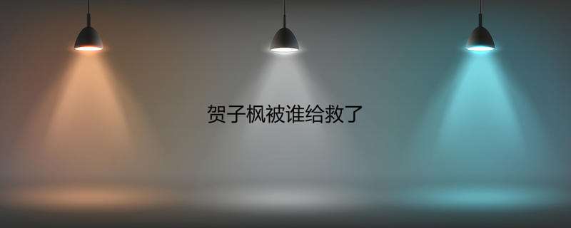 贺子枫被谁给救了