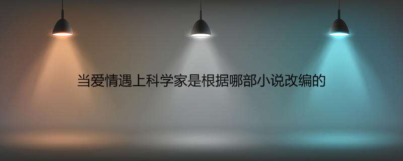 当爱情遇上科学家是根据哪部小说改编的
