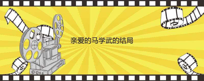 亲爱的马学武的结局