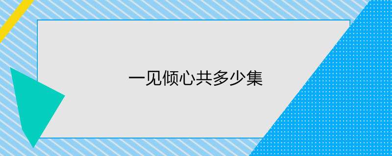 一见倾心共多少集