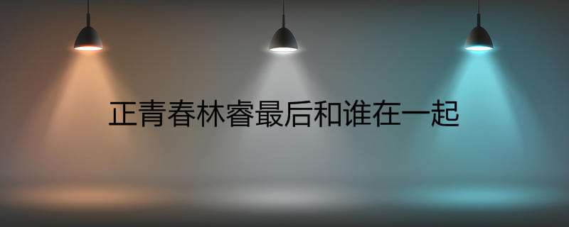 正青春林睿最后和谁在一起