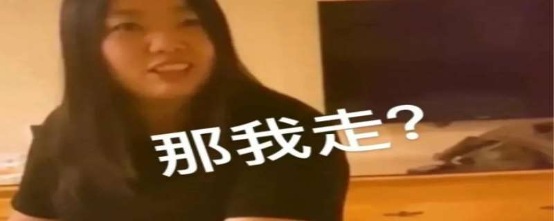 那我走什么梗  那我走女主最后走了没